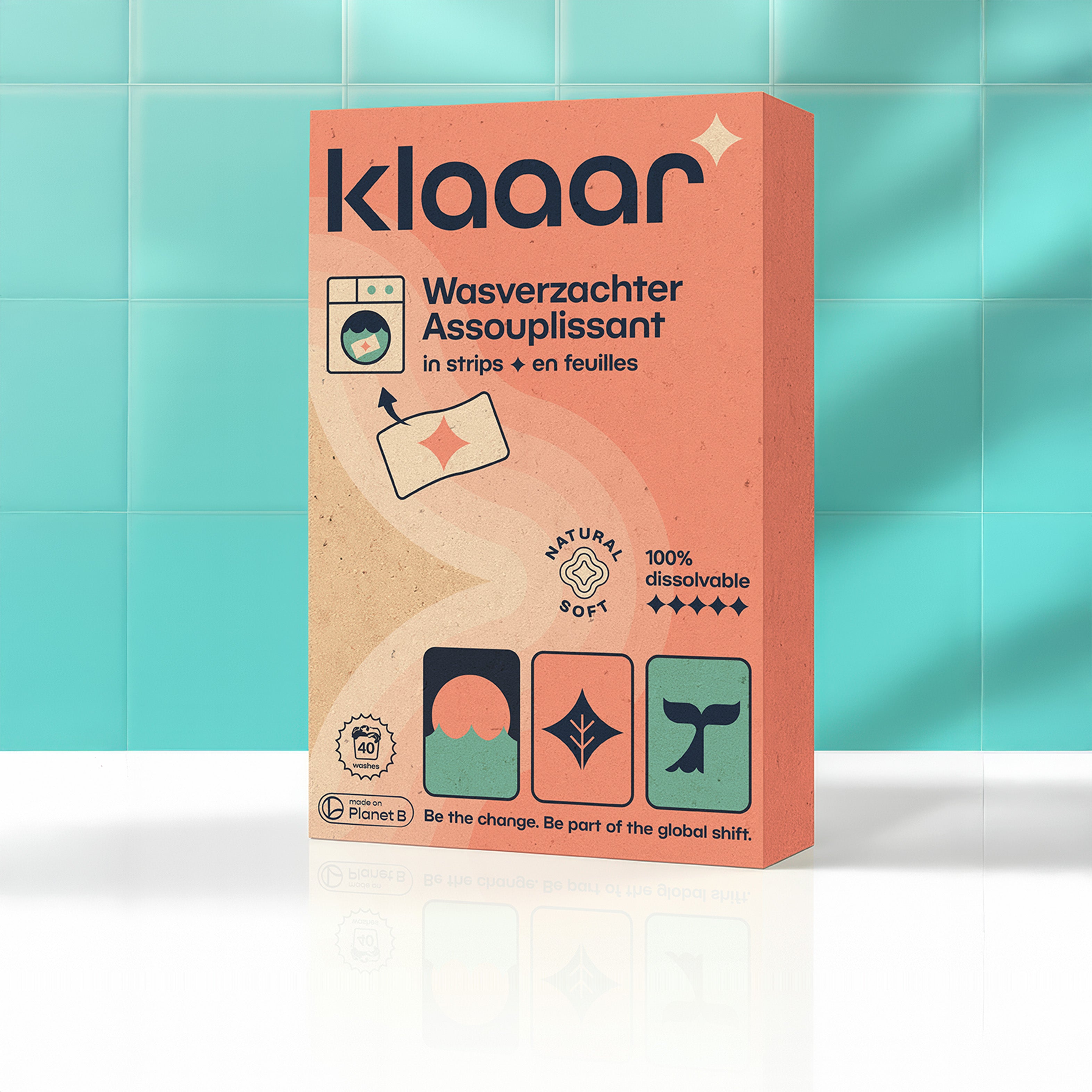 KLAAAR wasverzachters (40 wasbeurten)